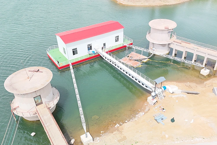 Stazione di pompaggio dell'acqua di processo