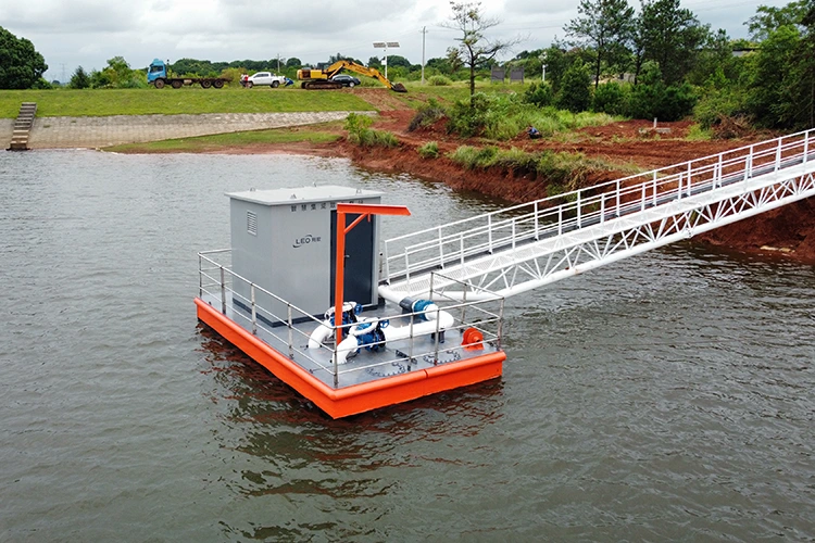 Stazione di pompaggio per il trattamento delle acque reflue