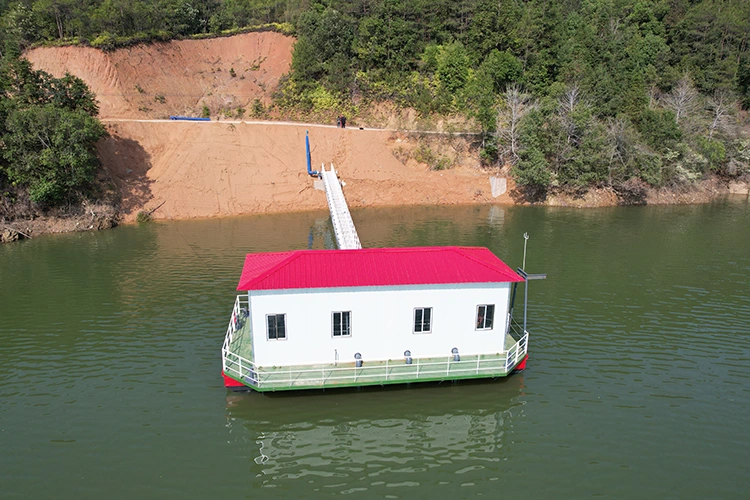Stazione di pompaggio per la depurazione dell'acqua